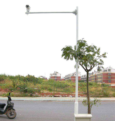 2.5米橫臂圓柱型道路監控（kòng）杆