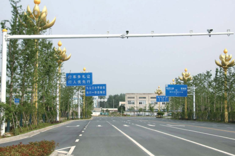 八角（jiǎo）監控立杆